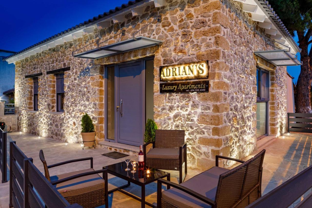 Adrian'S Luxury Apartments 1 Drepano  ภายนอก รูปภาพ